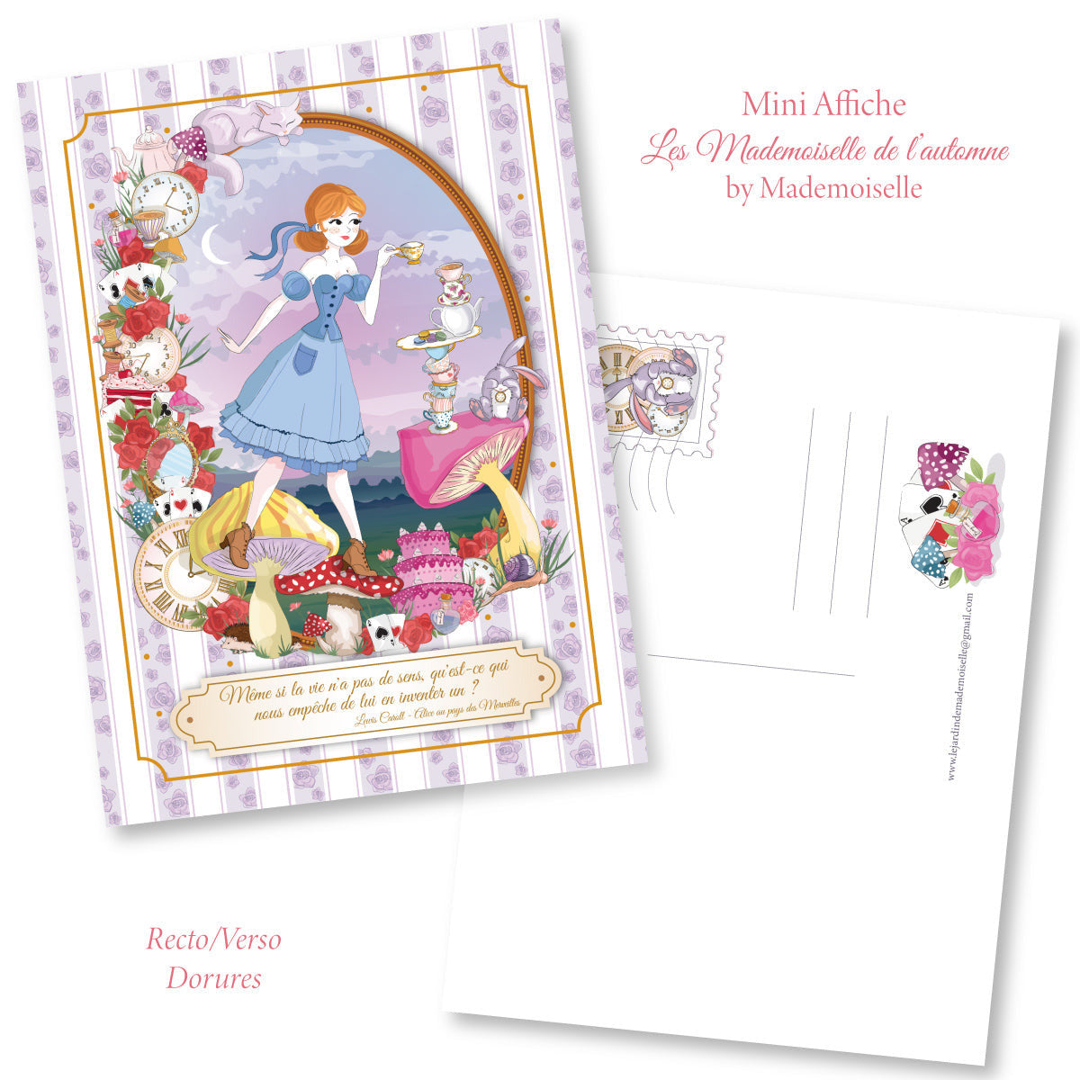 Mini Affiche A6 Dans les yeux d&
