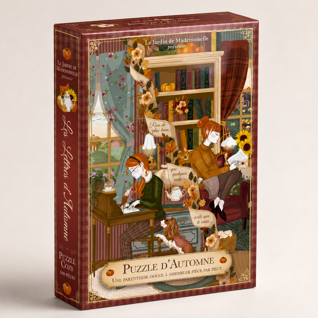 Puzzle illustré 100 pièces "Lettres d&