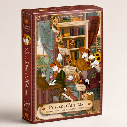 Puzzle illustré 100 pièces "Lettres d&
