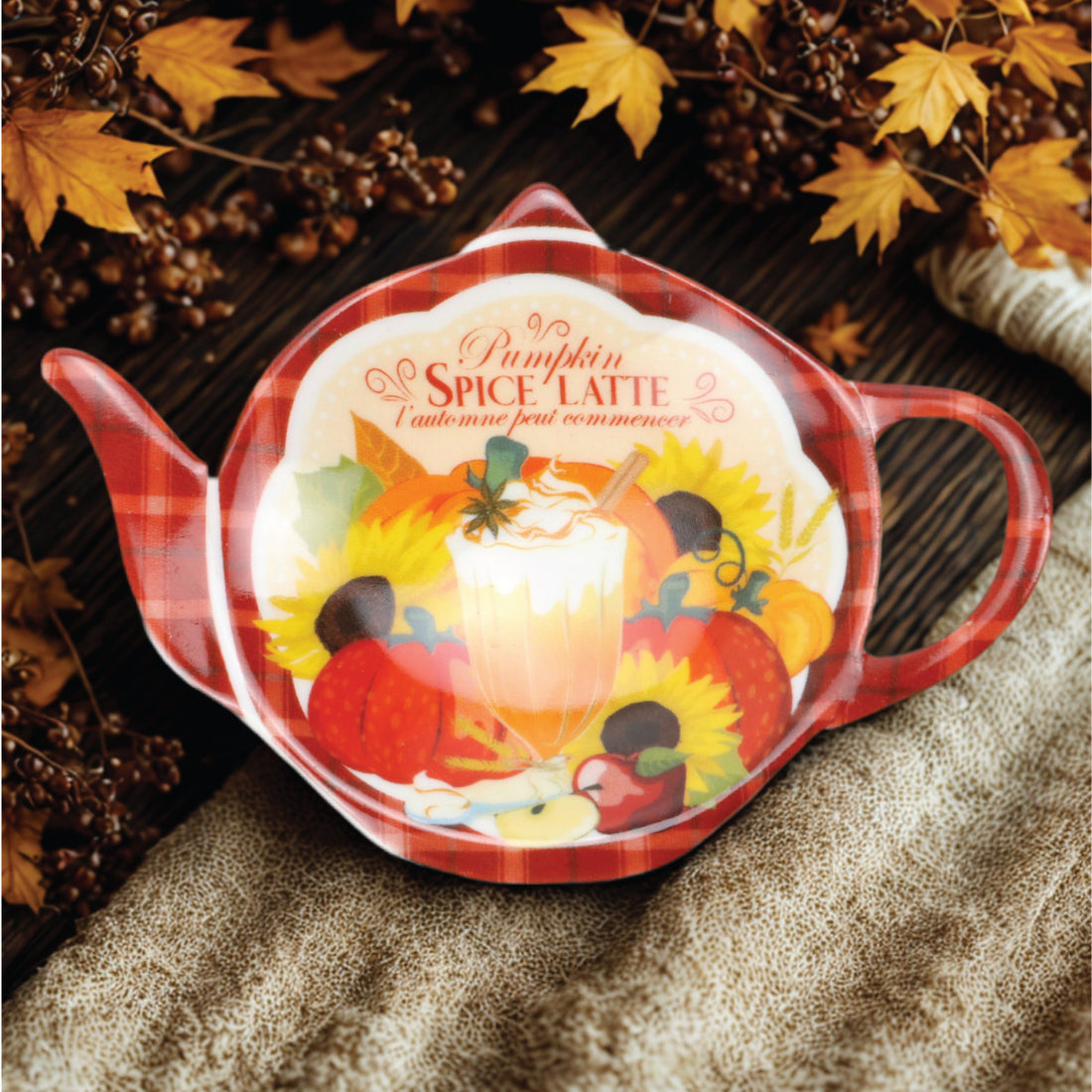Repose-filtre Pumpkin Spice Latte by Mademoiselle