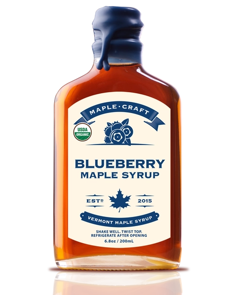 Organic Blueberry Maple Syrup - 200 ml