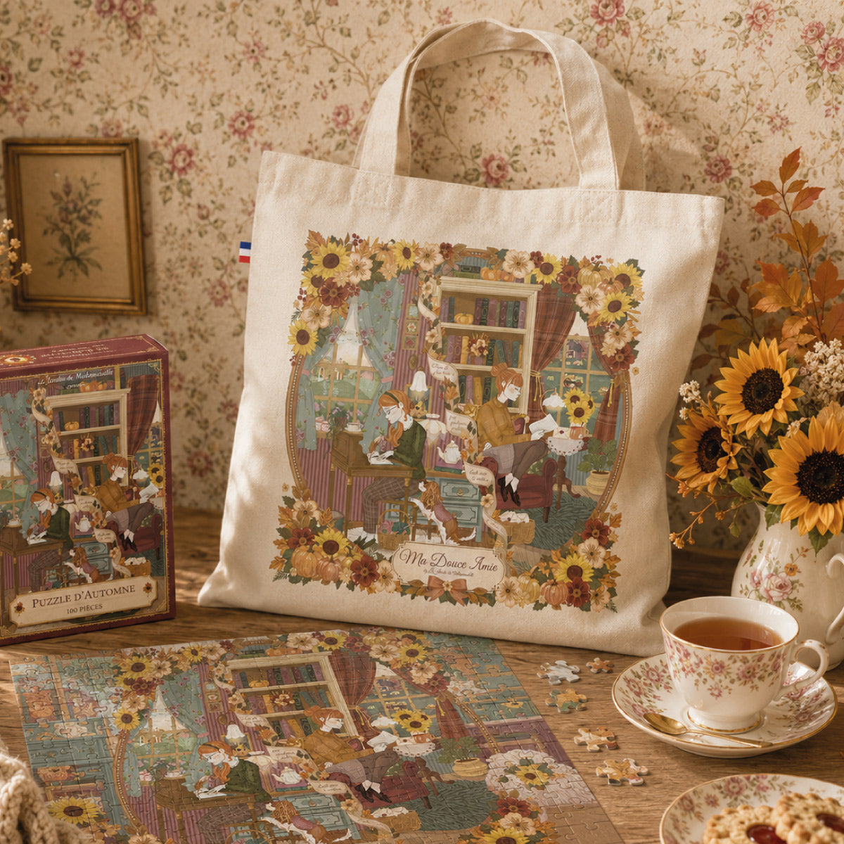 Tote bag "Lettres d&