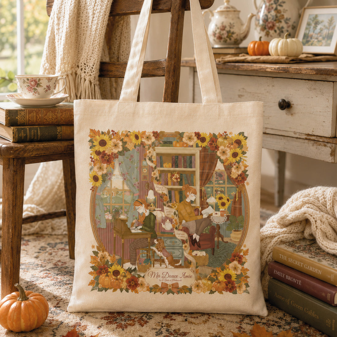 Tote bag "Lettres d&