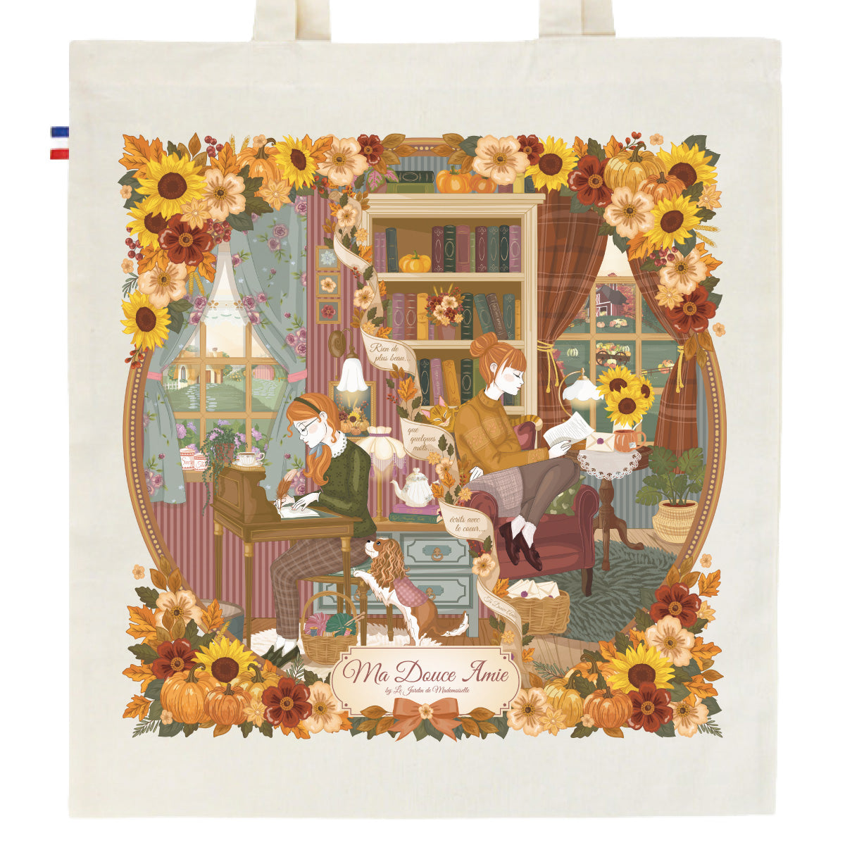 Tote bag "Lettres d&