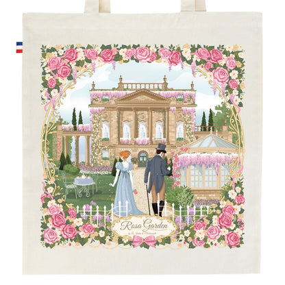Tote bag "Rosa Garden" - by Mademoiselle