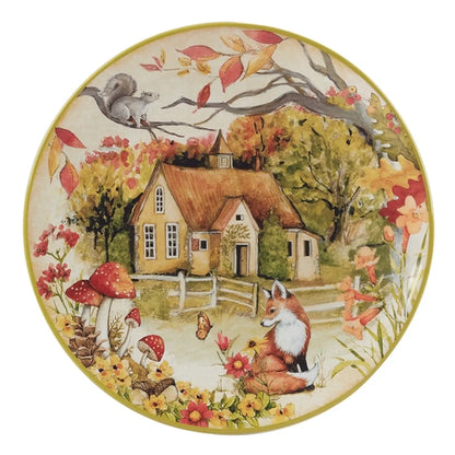 Assiettes de table &quot;Forêt enchantée&quot; (28 cm)