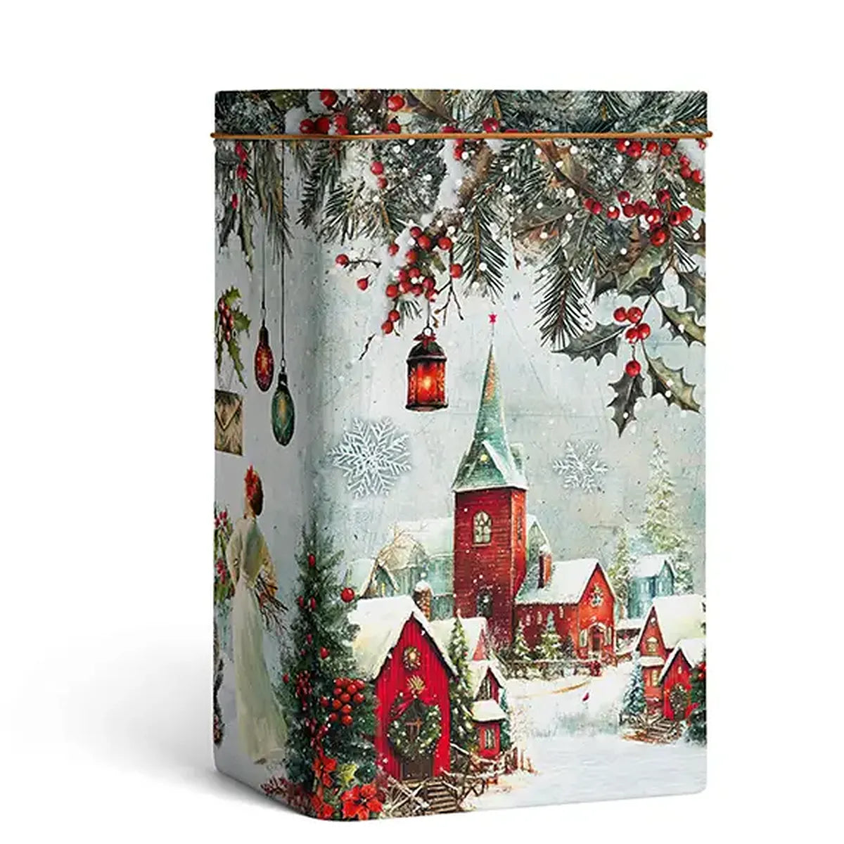 Assortiment de biscuits de Noël dans une boîte en métal (300 g)