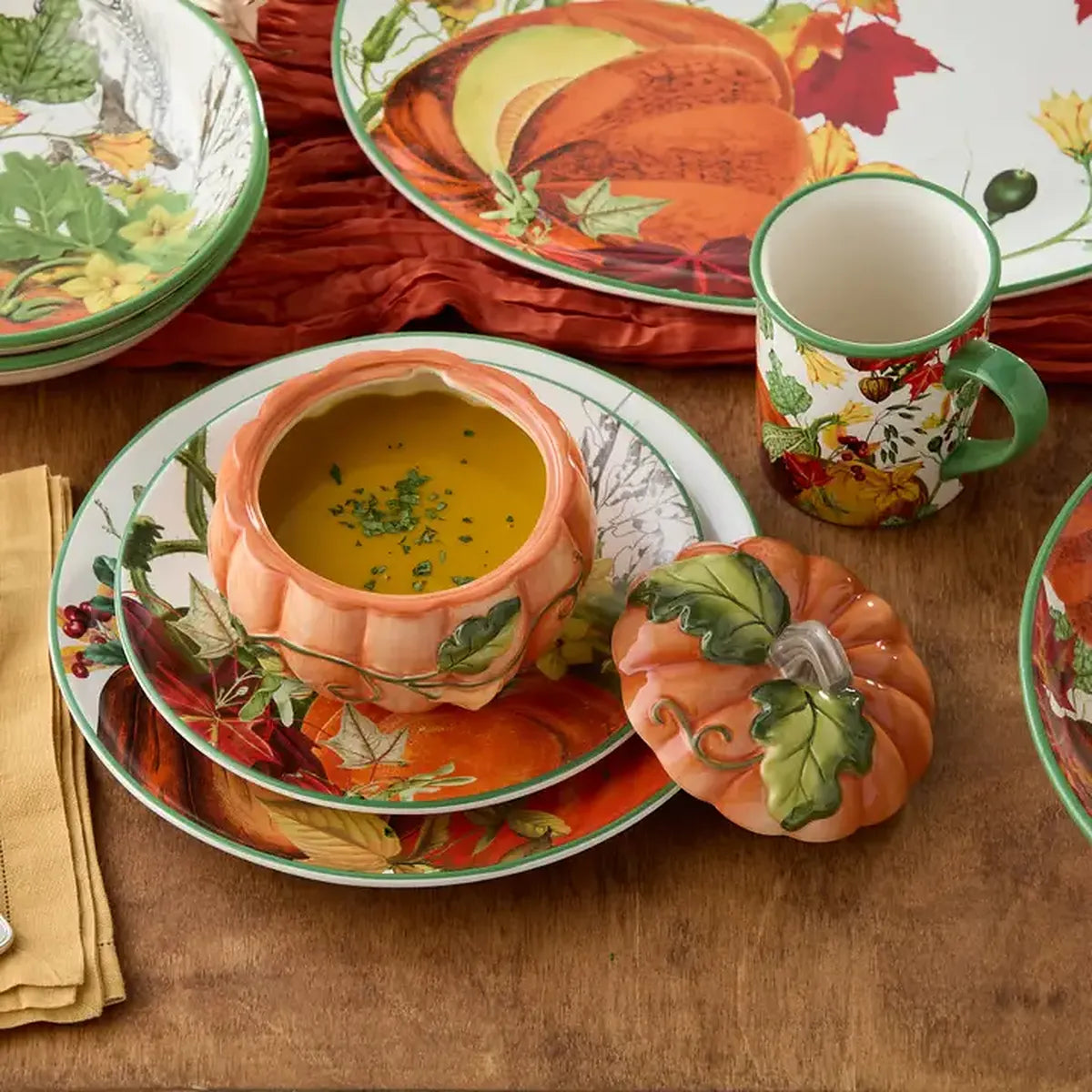 Bol à soupe 3D &quot;Pumpkin Patch&quot; (710 ml)