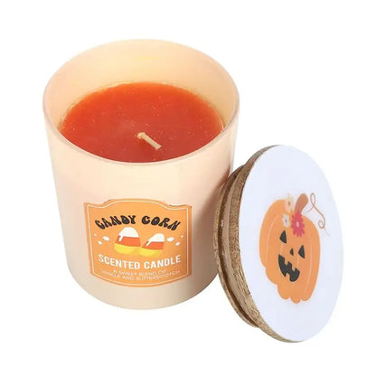 Bougie Candy Corn (vanille et au caramel écossais)