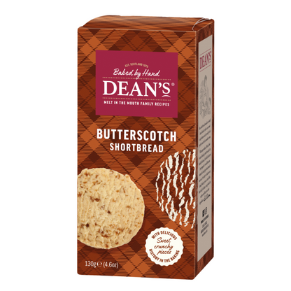 Shortbreads ronds au caramel écossais fabriqués en Écosse (130g)