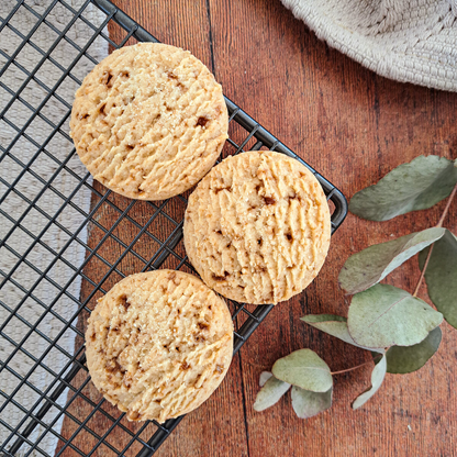 Shortbreads ronds au caramel écossais fabriqués en Écosse (130g)