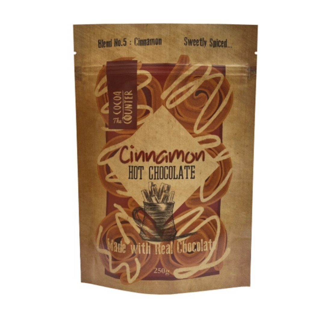 Chocolat chaud Cinnamon roll (250g)