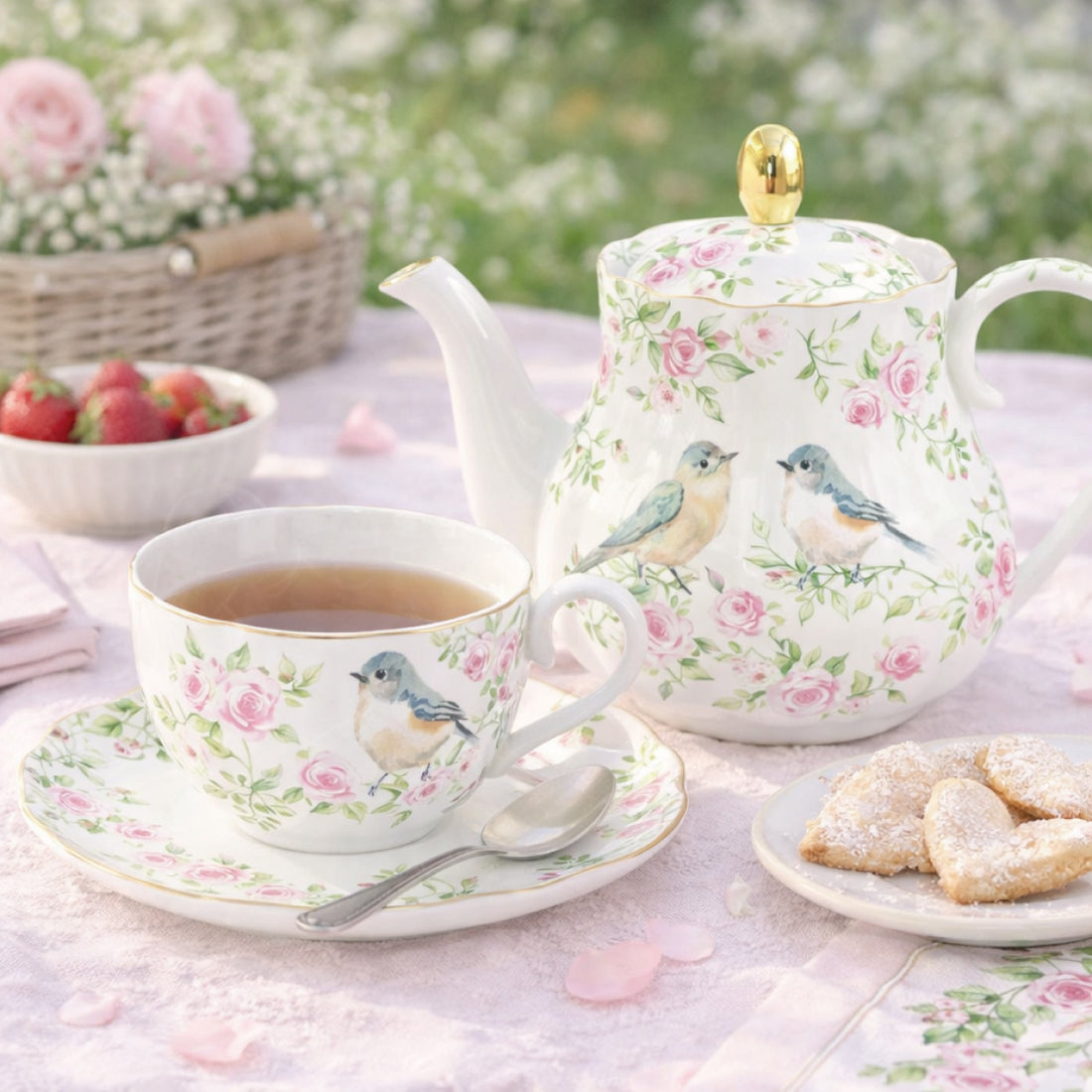 Théière "Comme un air de Printemps" (900 ml)