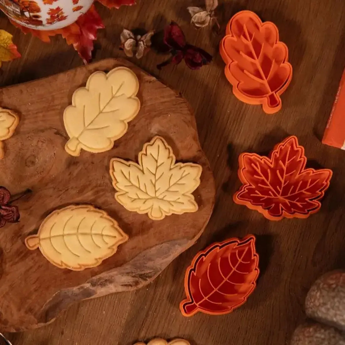 Emporte-pièces feuilles Automne (lot de 3)