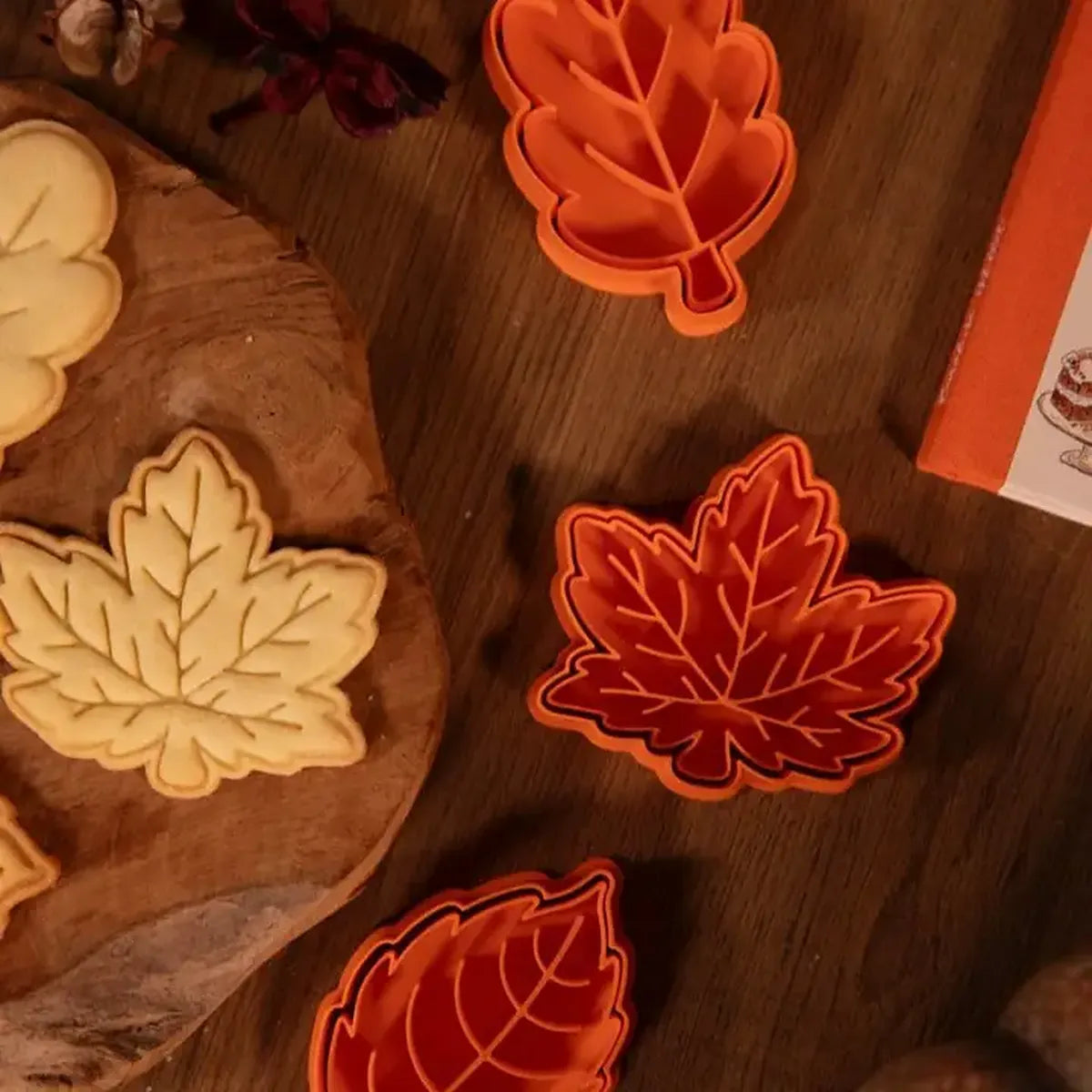 Emporte-pièces feuilles Automne (lot de 3)