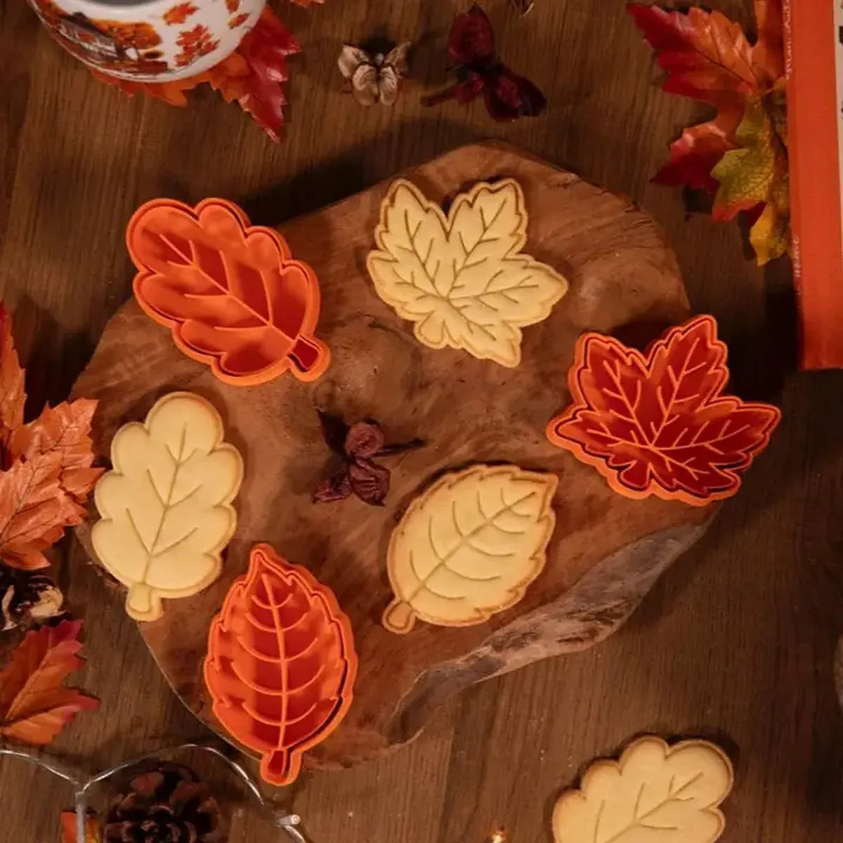 Emporte-pièces feuilles Automne (lot de 3)