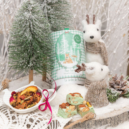 Rooïbos de invierno helado