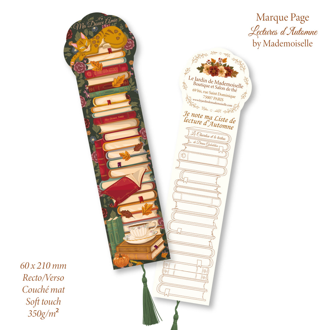 Marque page Lectures d&