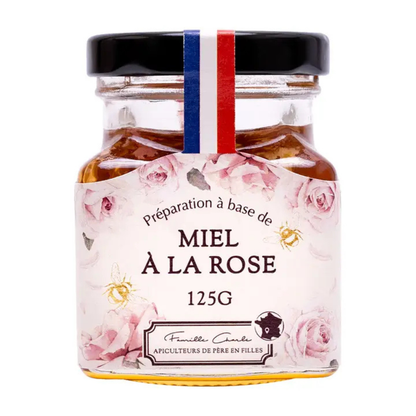 Miel infusé à la rose (125 g)