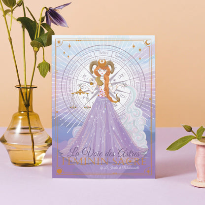 Mini Affiche A6 Féminité sacrée - by Mademoiselle