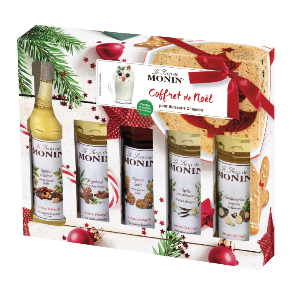 Coffret 5 sirops &quot;Noël&quot; - Monin (5x5 cl)