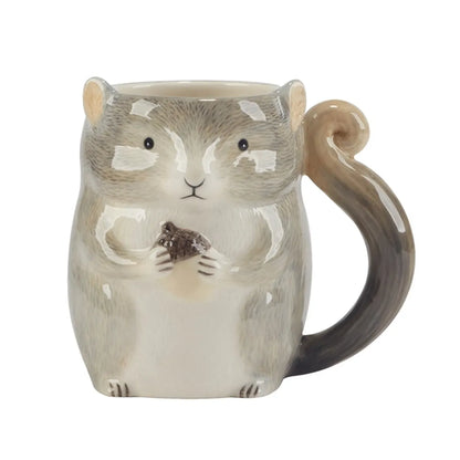 Mug 3D en faïence &quot;Petits animaux des Bois&quot; (470 ml)