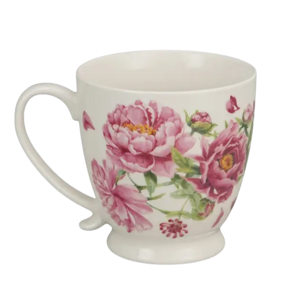 Mug en porcelaine "Bouquet de Pivoine" (430 ml)