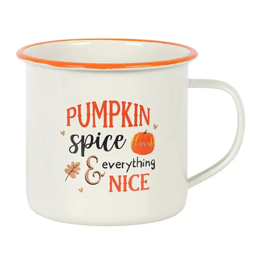 Mug en émail &quot;Pumpkin Spice&quot; (550 ml)