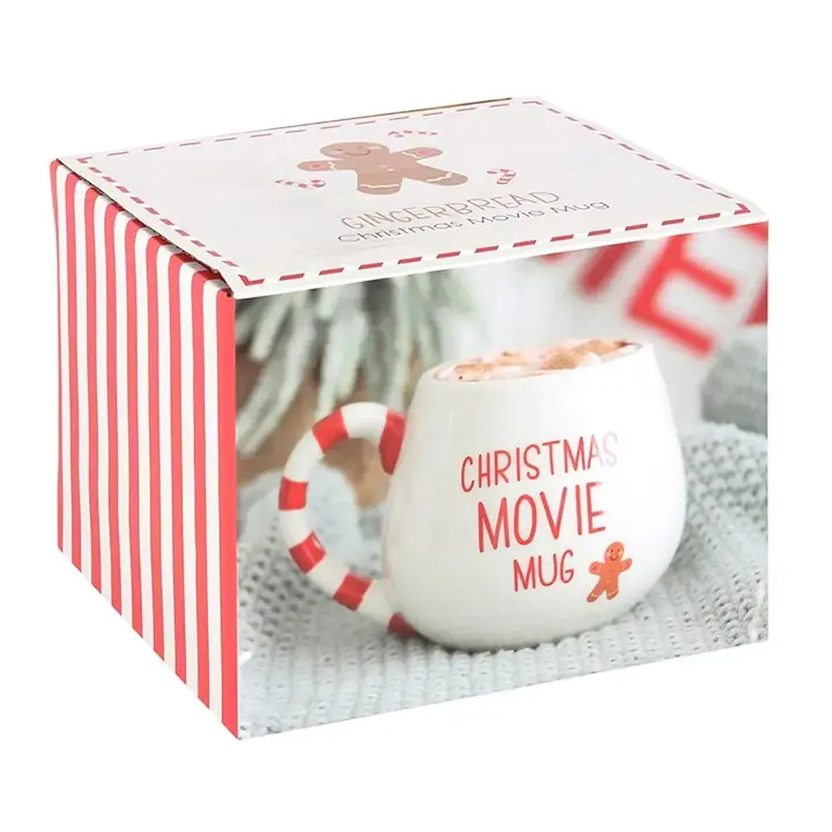 Mug rond En avant pour les films de Noël (500 ml)