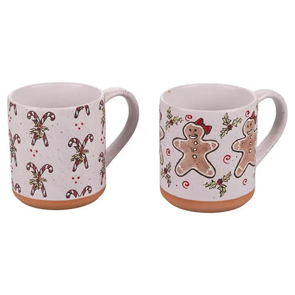 Mug en grès Candy Cane (660 ml)
