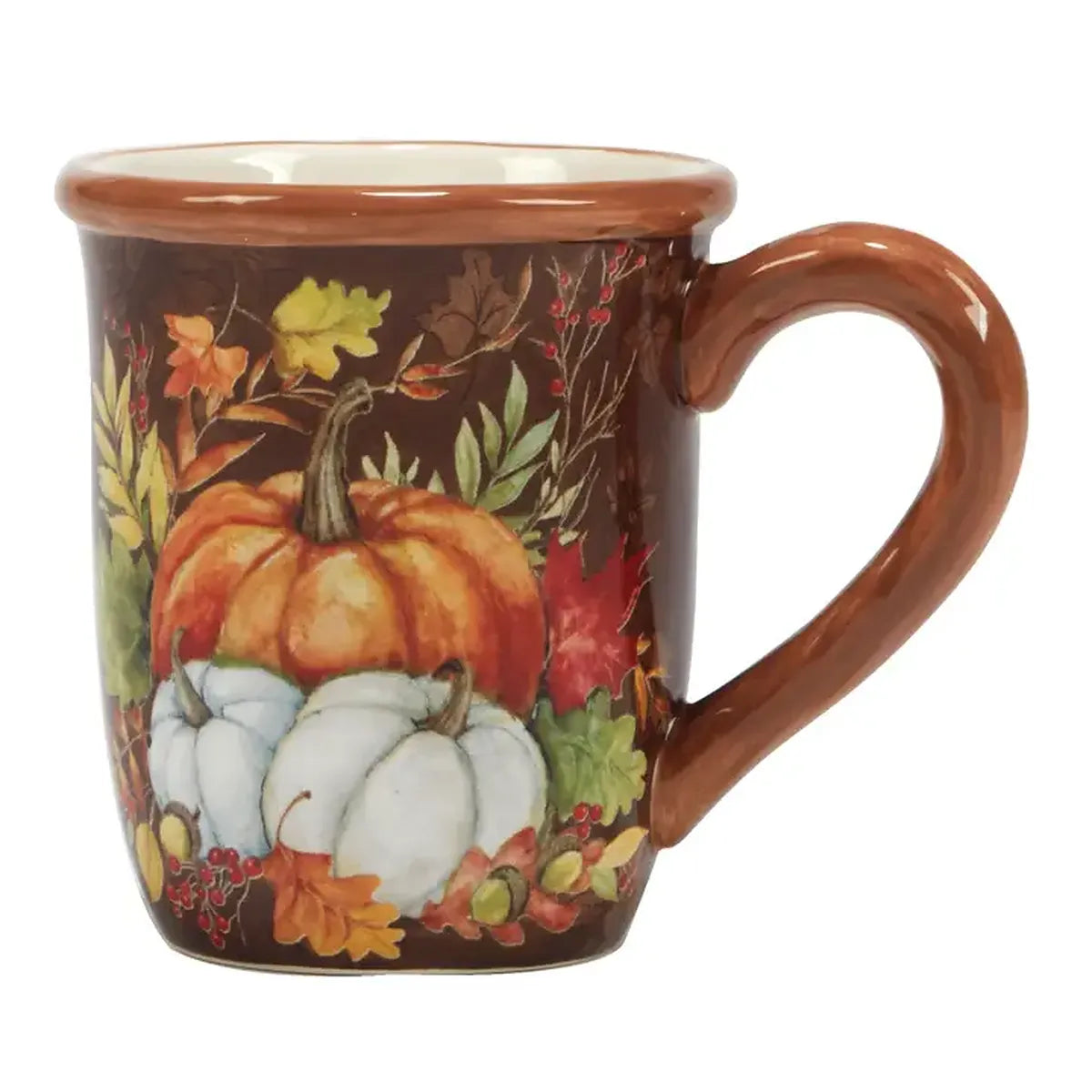 Mug 470 ml en faïence "Récoltes heureuses" (470 ml)