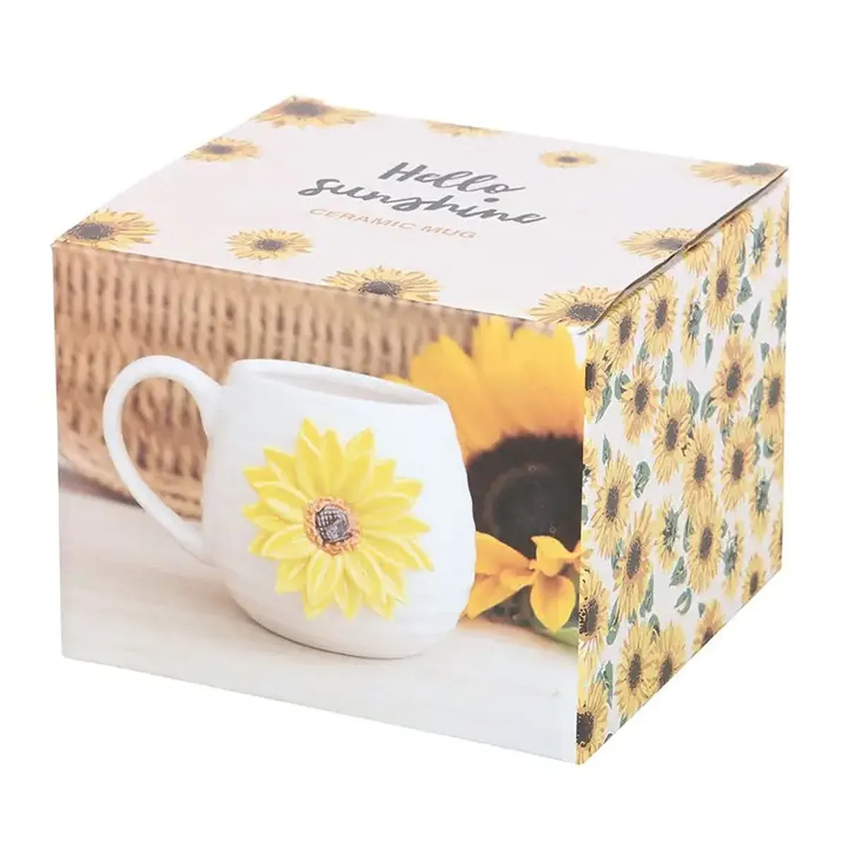 Mug arrondi &quot;Hello Sunshine&quot; (450 ml)