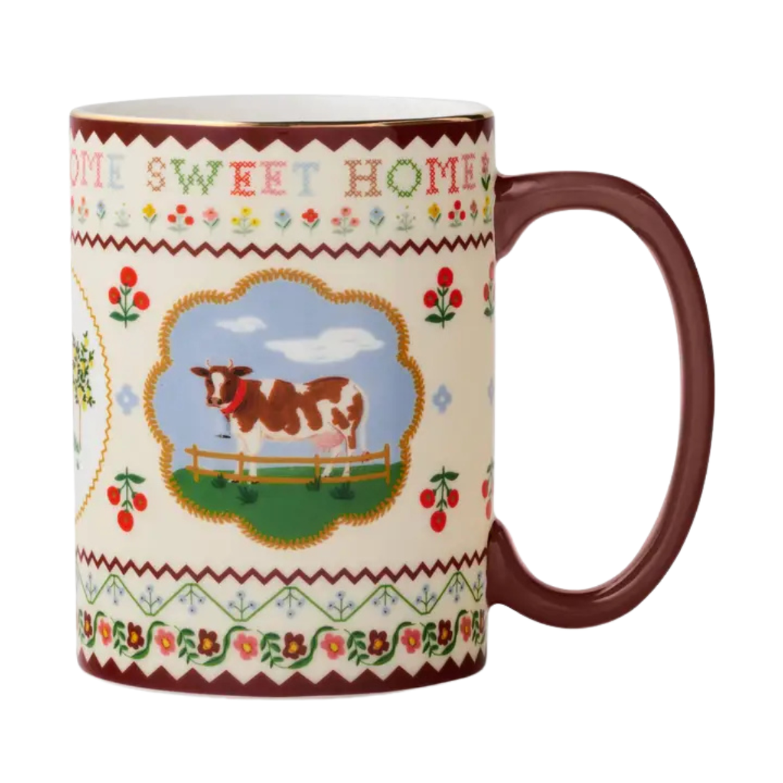 Mug en porcelaine "Home Sweet Home" (470 ml)