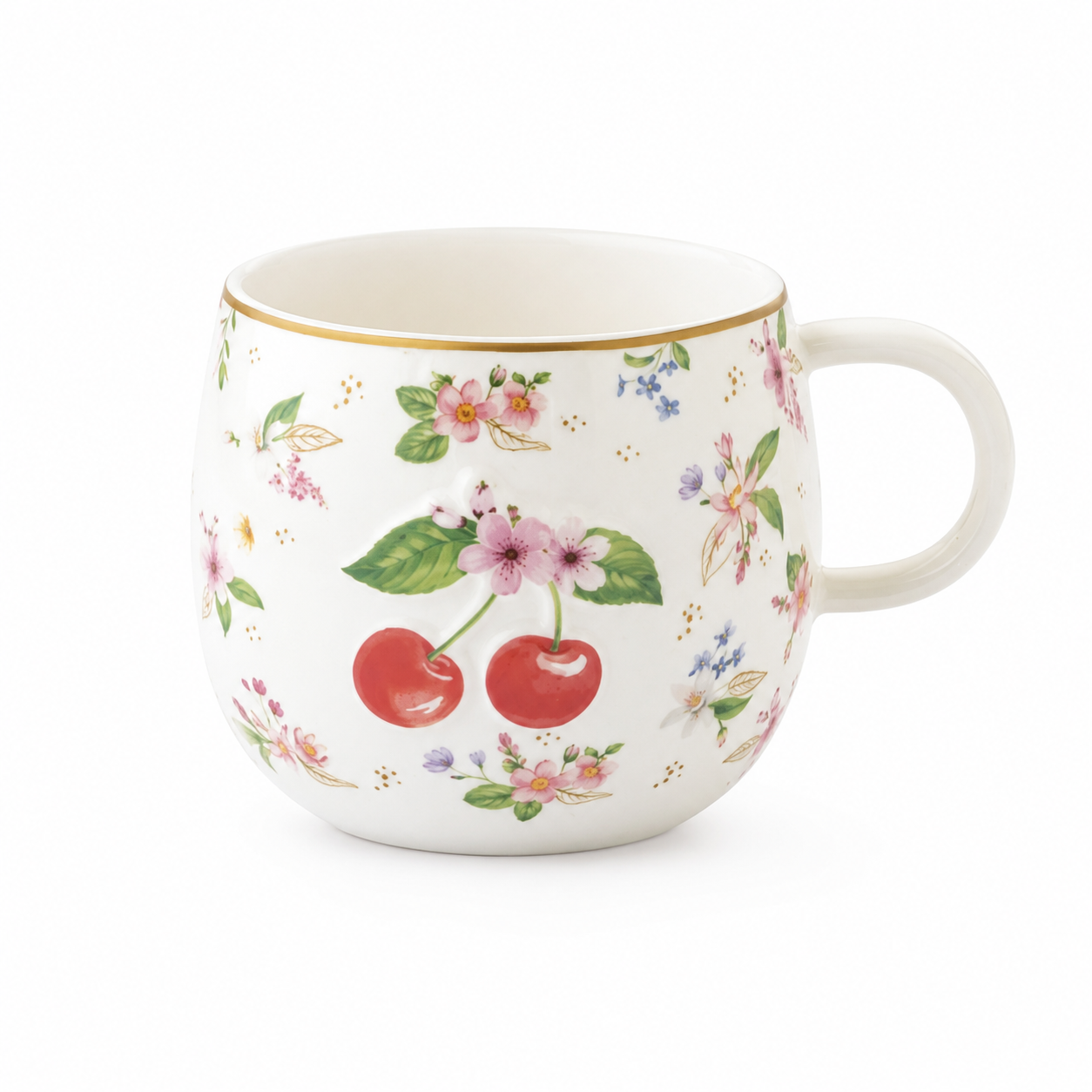 Mug Le Verger anglais - Cerise (400 ml)