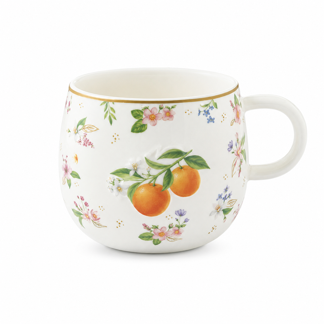 Mug Le Verger anglais - Orange (400 ml)