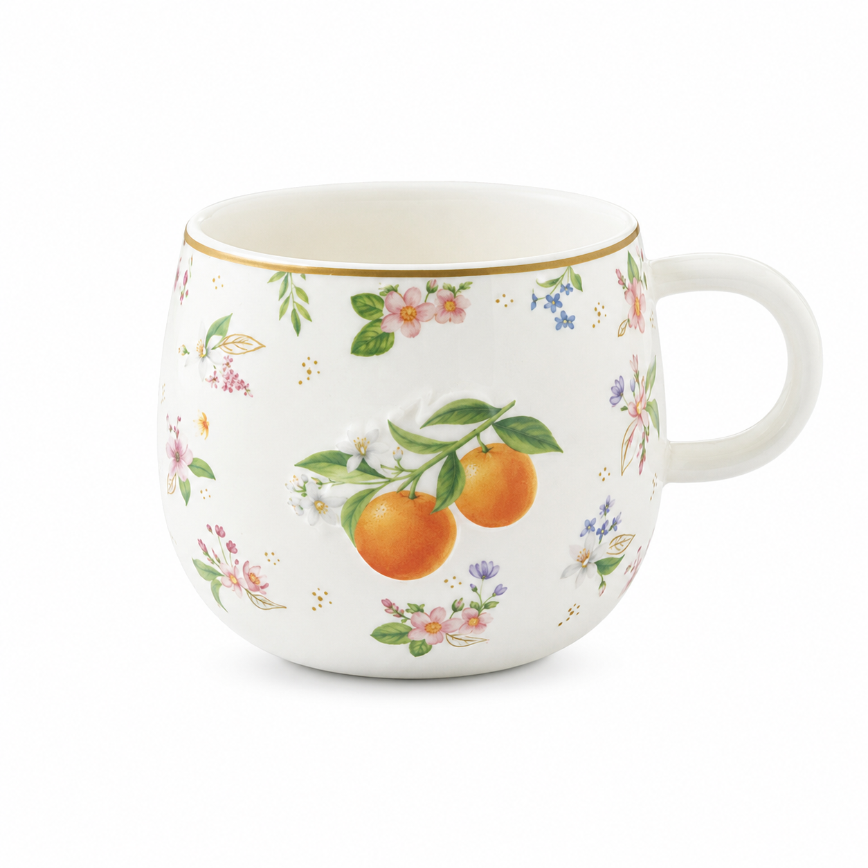 Mug Le Verger anglais - Orange (400 ml)