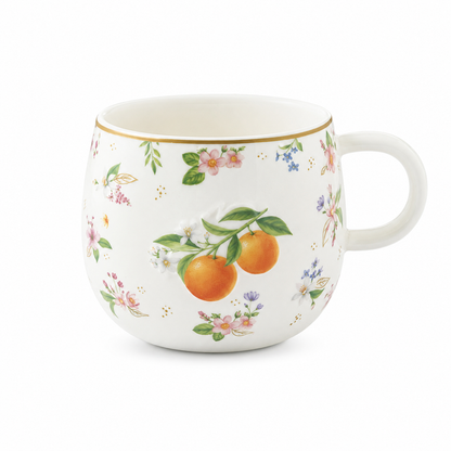 Mug Le Verger anglais - Orange (400 ml)
