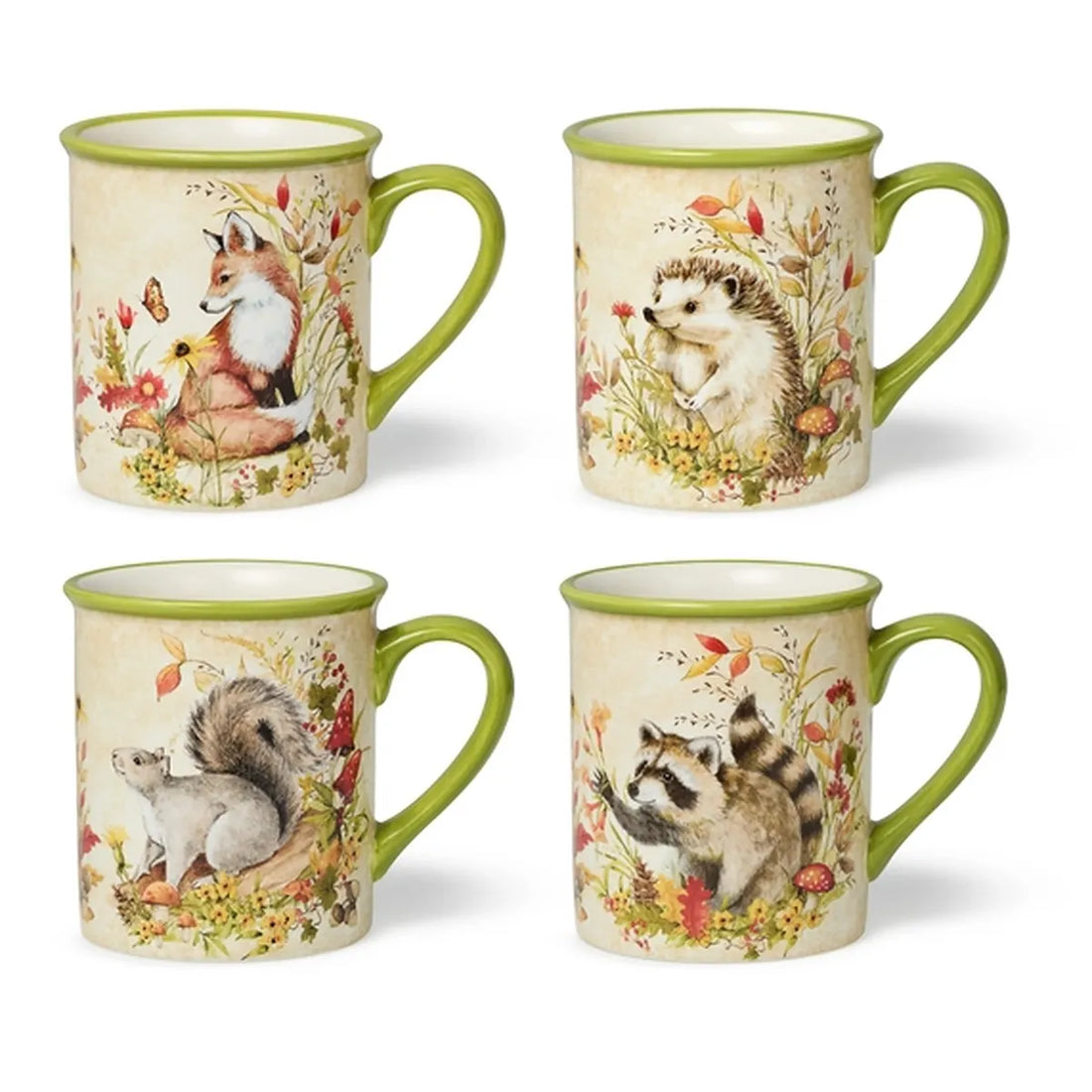 Mug 470 ml en faïence &quot;Forêt enchantée&quot; (470 ml)