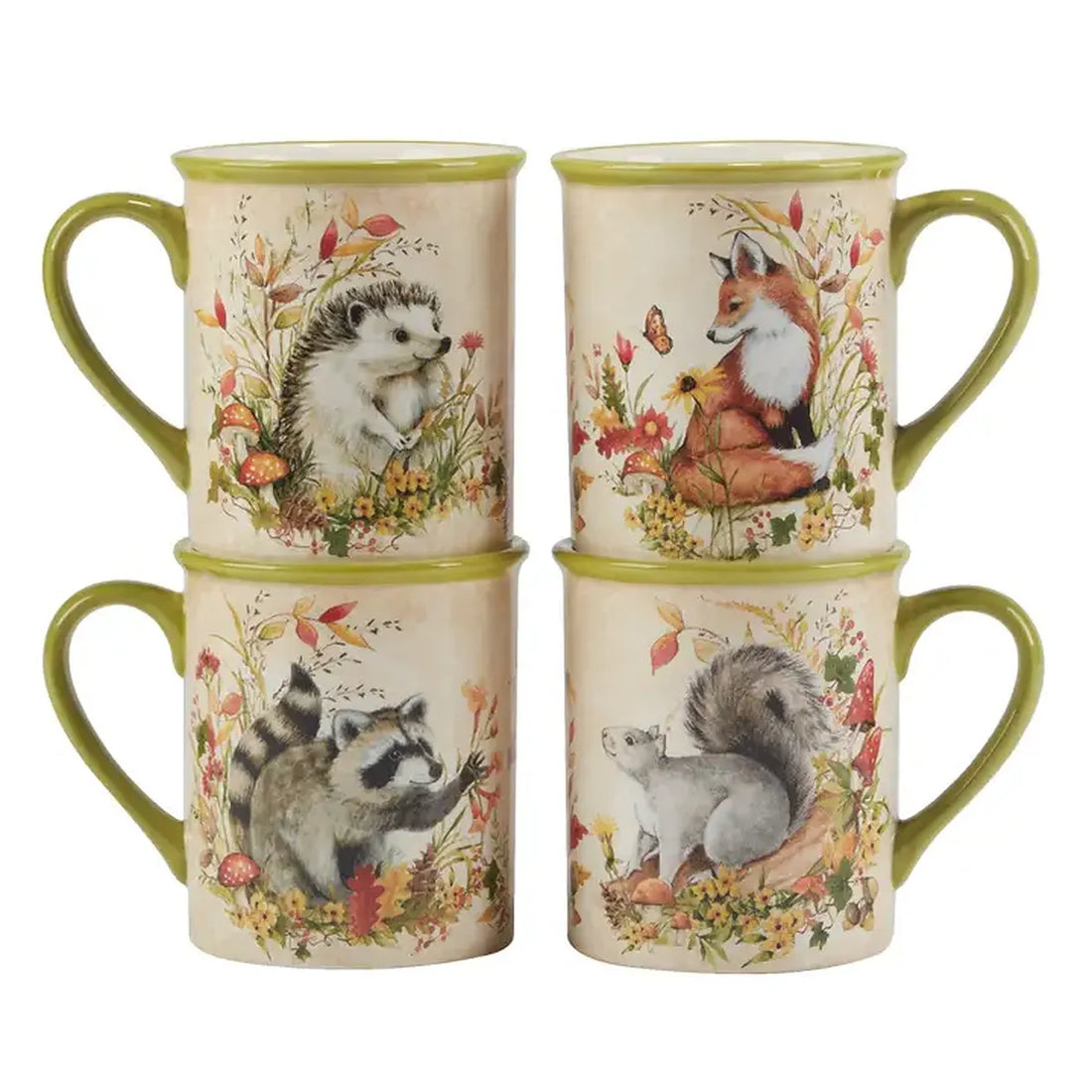 Mug 470 ml en faïence &quot;Forêt enchantée&quot; (470 ml)