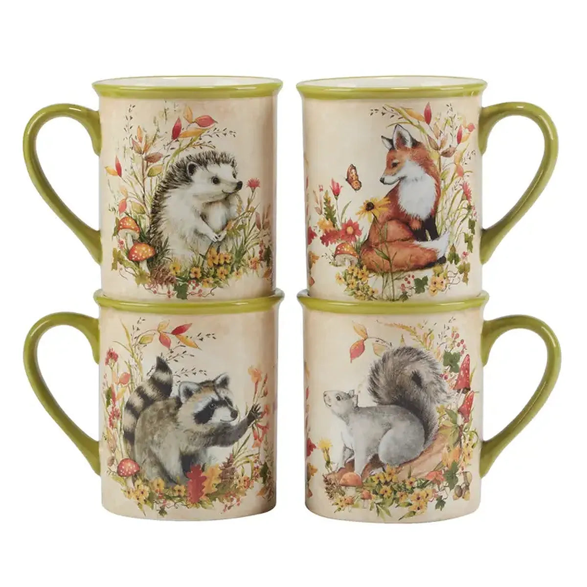 Mug 470 ml en faïence &quot;Forêt enchantée&quot; (470 ml)