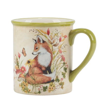 Mug 470 ml en faïence &quot;Forêt enchantée&quot; (470 ml)