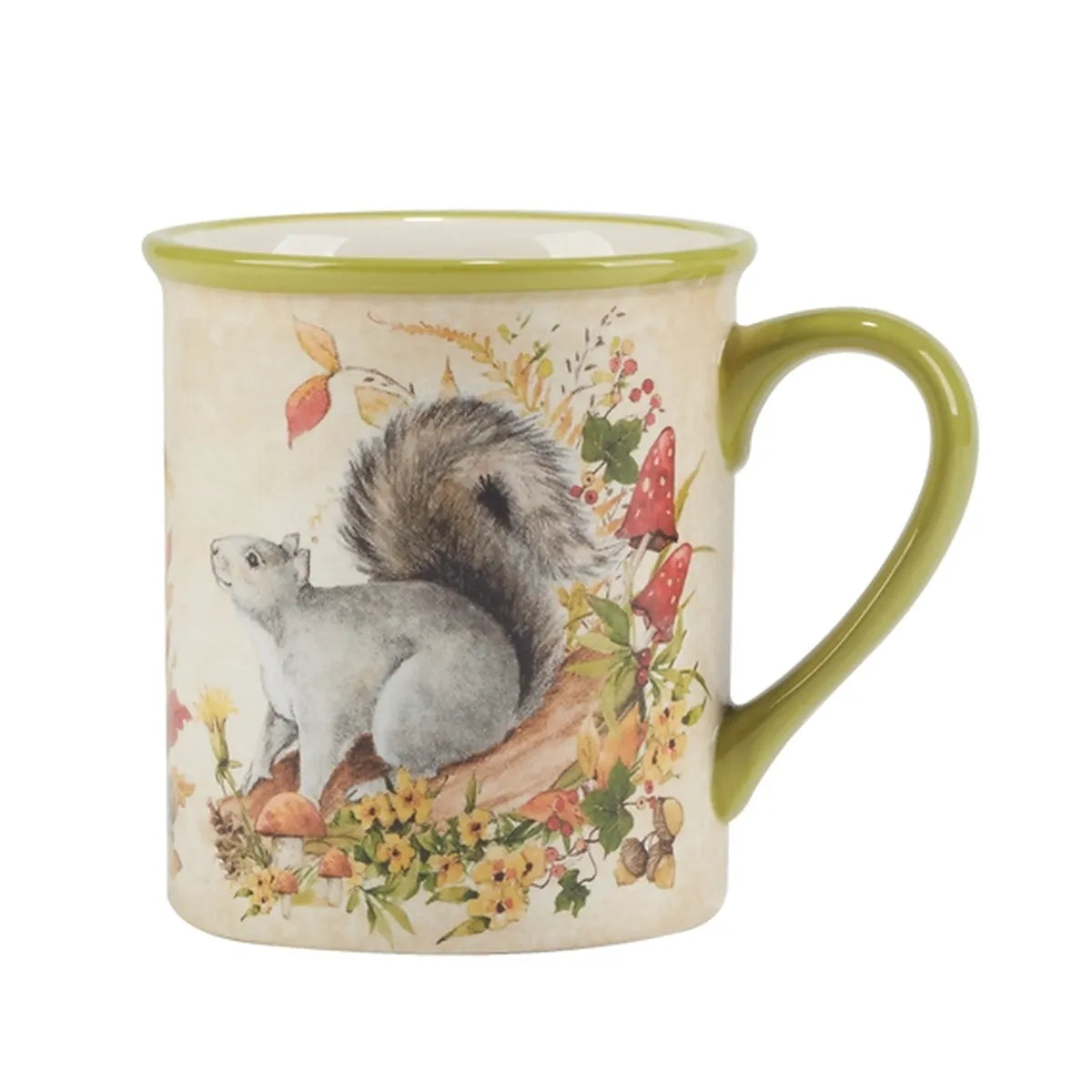 Mug 470 ml en faïence &quot;Forêt enchantée&quot; (470 ml)