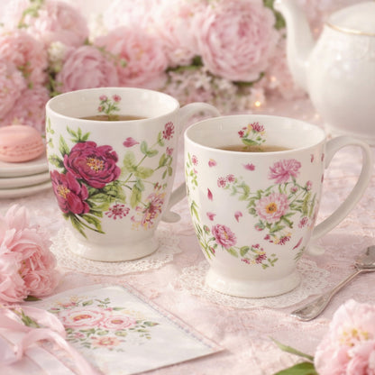 Mug en porcelaine "Pivoine" (430 ml)