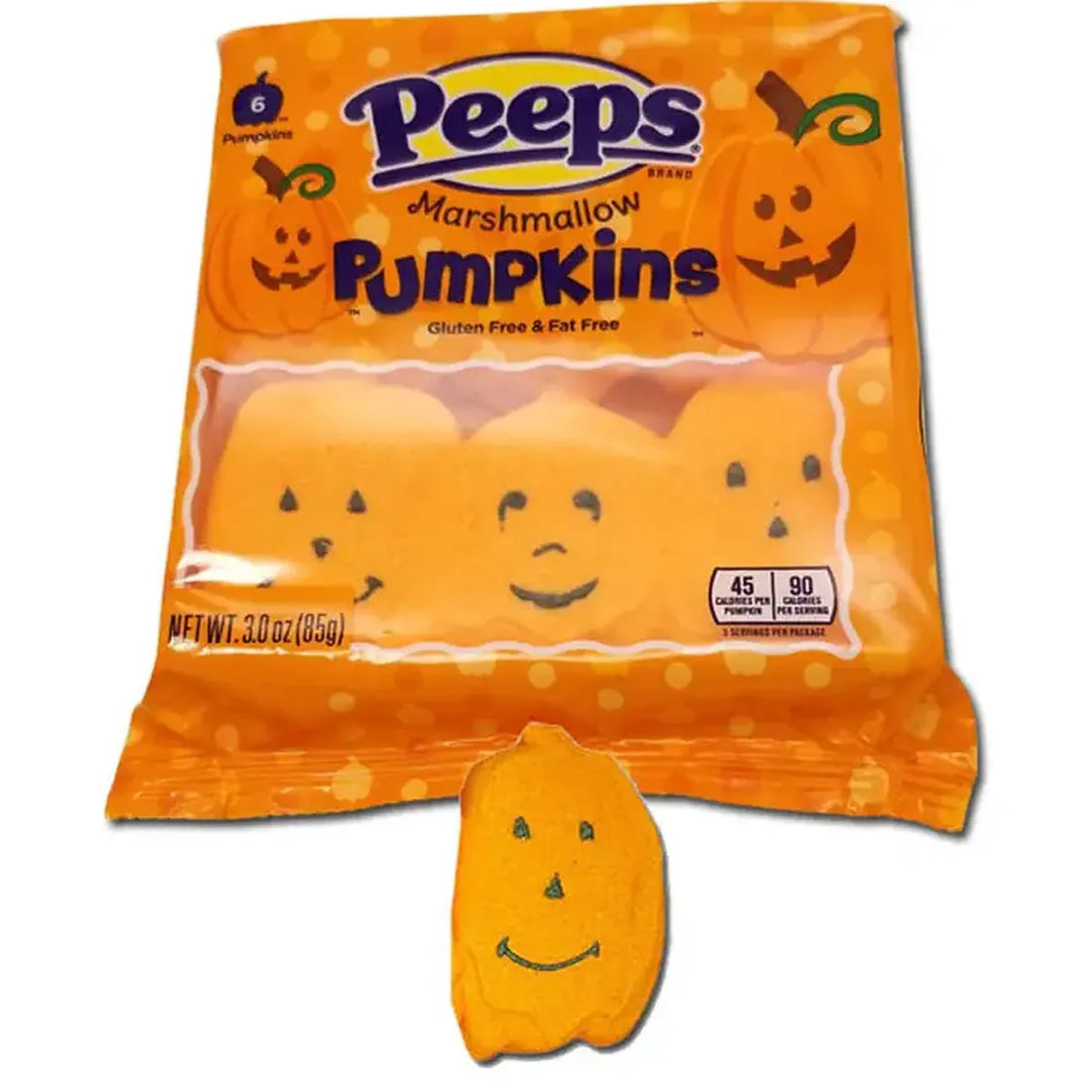 Guimauves Citrouilles Peeps x6 (85 g)