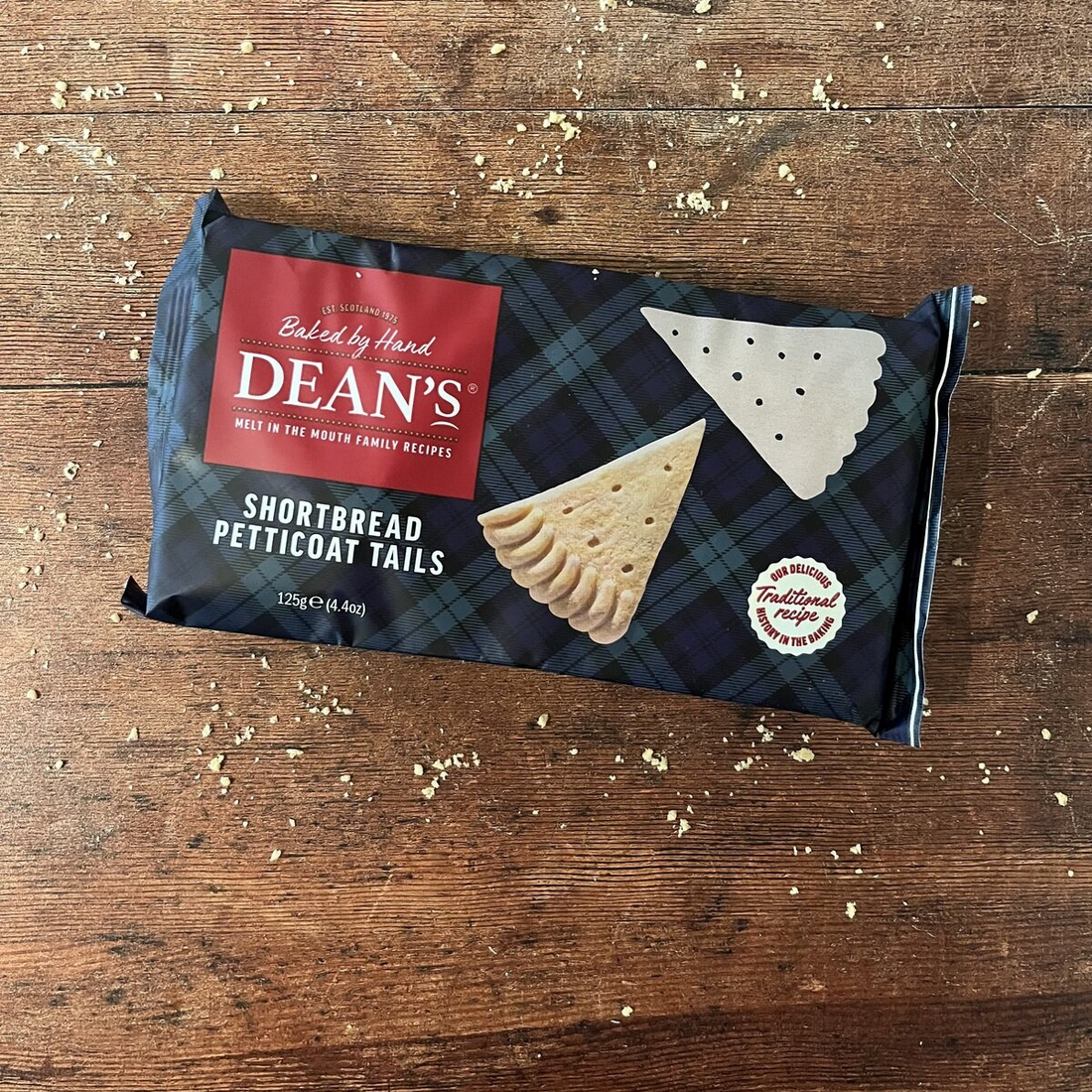 Shorbreads écossais &quot;Pettitcoat tails&quot; (125 g)