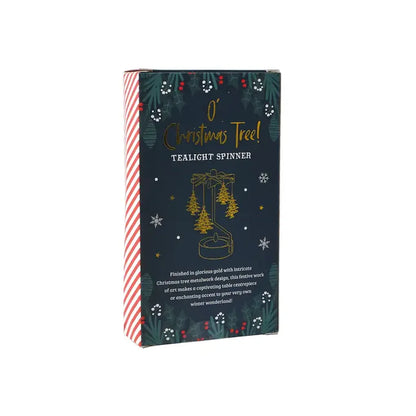 Carrousel enchanté Sapin de Noël doré