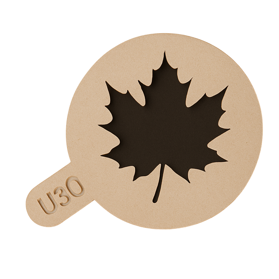 Pochoir Feuille d&