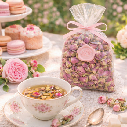 Boutons de rose de Damas BIO