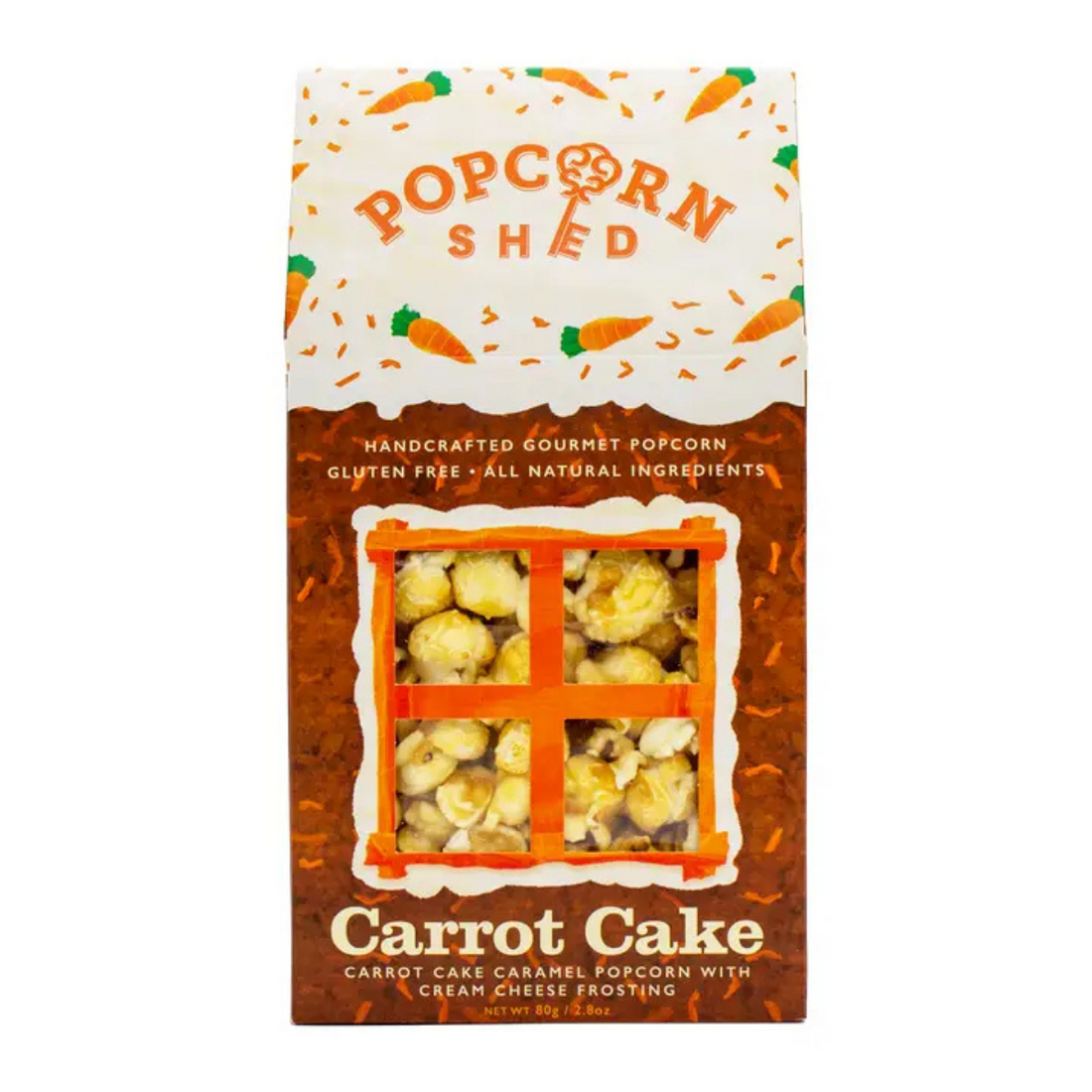 Popcorn Carrot cake (80g)