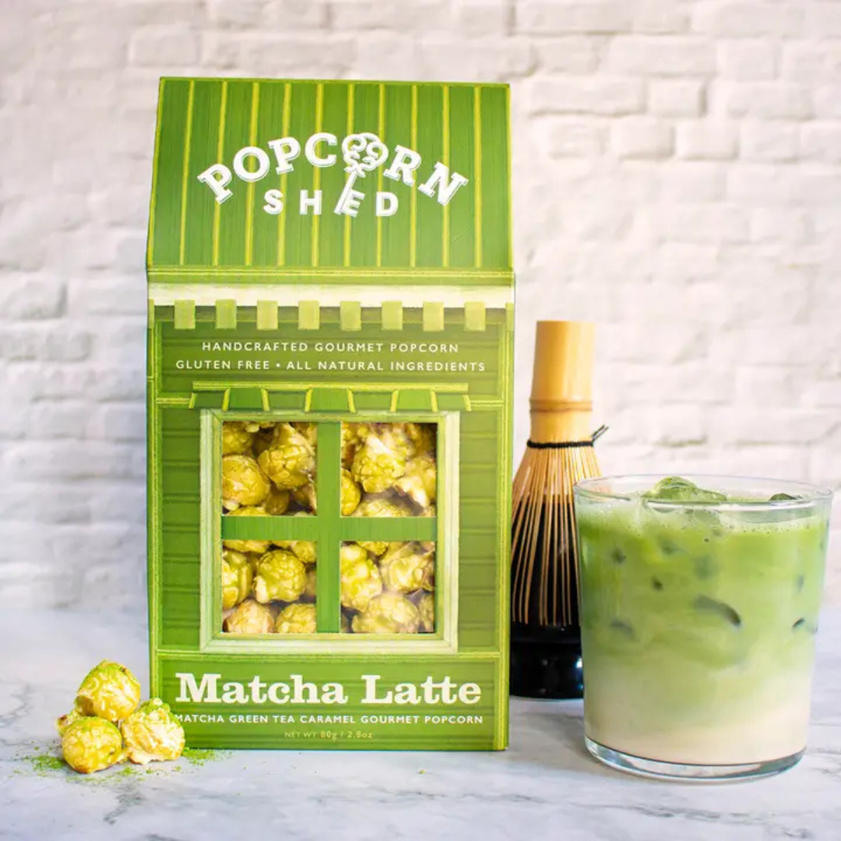 Popcorn Matcha Latte (80g)